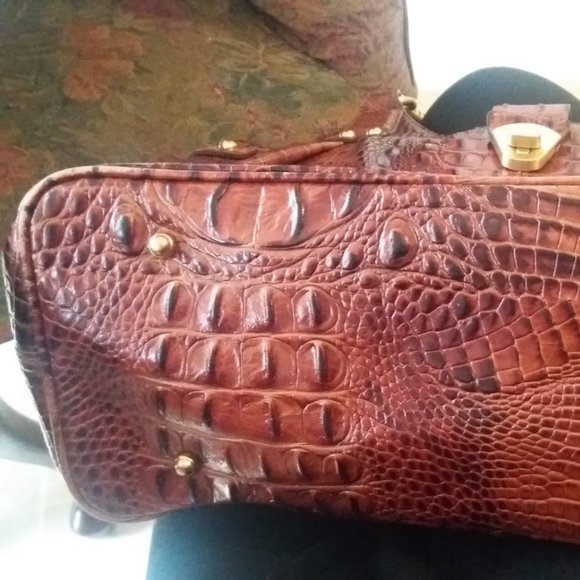 Brahmin Dagny Bag Pecan Melbourne/RARE! - Picture 10 of 15